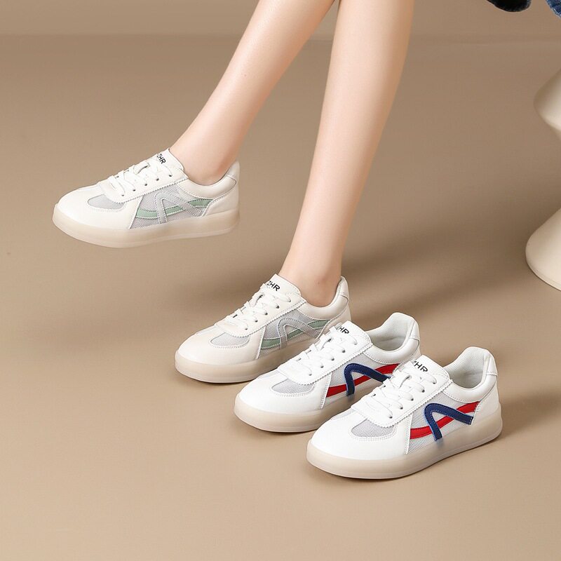 ZHR则则果冻底轻便平底小白鞋女夏新款超软时尚舒适透气休闲鞋子