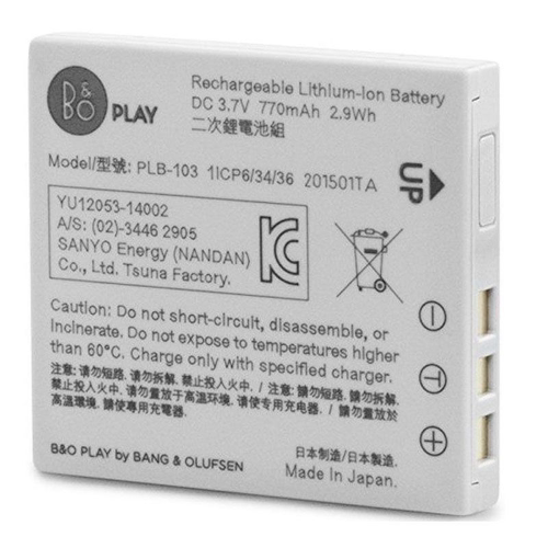 原装B&铂傲O Beoplay bo H7 H8 H9 H9i耳机电池PLB-103充电器套装