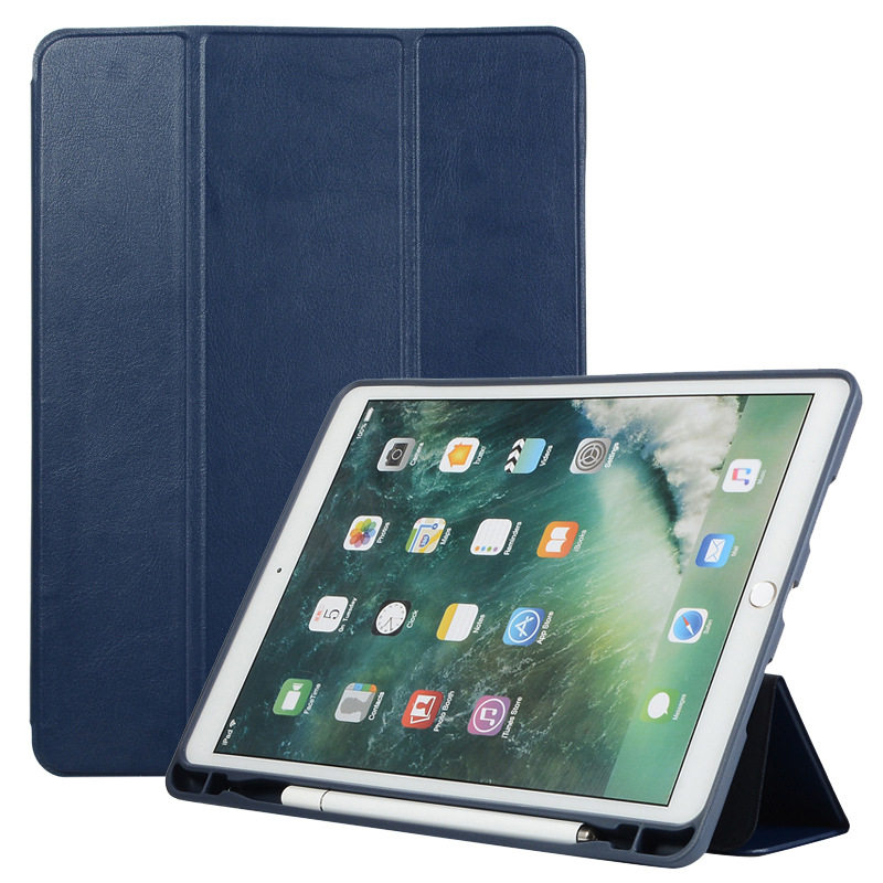 仿原官方笔槽iPad mini1234平板套三折翻盖休眠iPad迷你5保护皮套