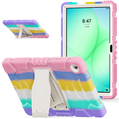 适用三星Tab A11+11寸平板保护套A11硅胶全包支架防摔A11Plus外壳