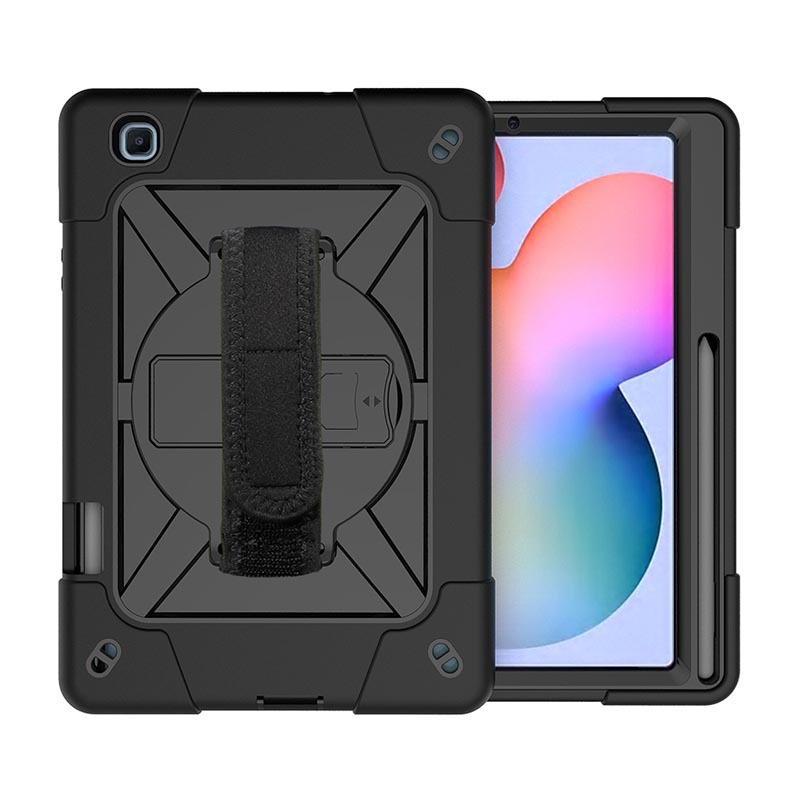 适用三星TAB S6lite保护套P610/P615带笔槽P613 2022支架保护壳