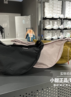 李宁女子2025新款潮流单肩包简约百搭时尚运动休闲斜挎包ABDV165