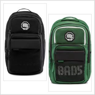 李宁防泼水双肩包男女同款 2025年反伍BADFIVE反光运动书包ABSV227