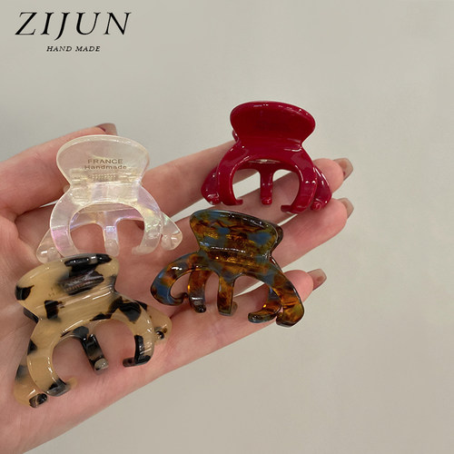 紫郡中号抓夹醋酸马尾夹南瓜夹