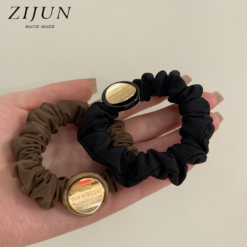 气质实用~法式小肠圈发绳女网红缎面发圈扎头绳皮筋简约复古头饰,饰品/流行首饰/时尚饰品新,发饰,淘宝优惠券,粉丝福利购,淘宝优惠卷