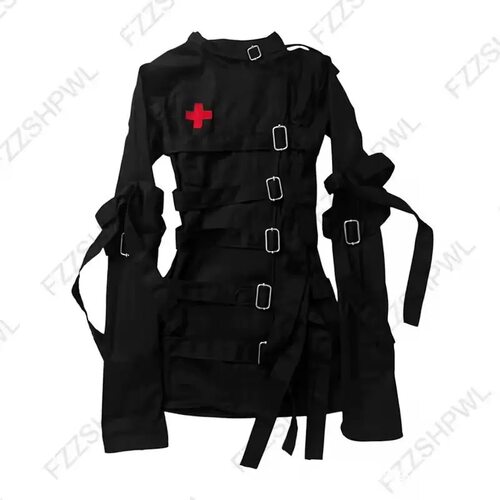 jacket美式古早毛领开衫连帽外套y2k潮流嘻哈摇滚风毛领外套女装
