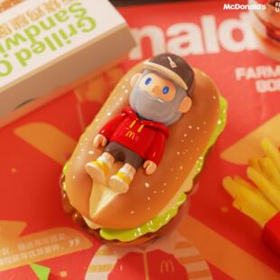 麦当劳Farmer Bob寻找独角兽联名板烧堡宝鸡仔密友薯条先生隐藏款