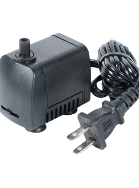 鱼缸小水泵 Hmax:1m AT-707美规极性插110V 7W 水族潜水泵 抽水机