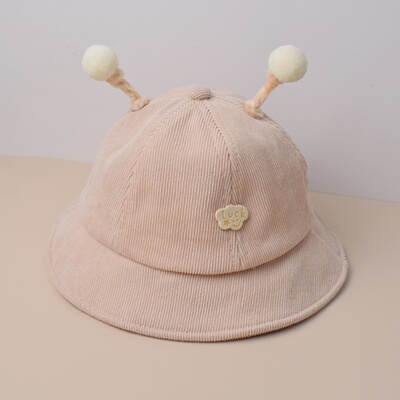 宝宝帽子婴幼儿童渔夫帽春秋季可爱萌婴儿遮阳帽秋冬男宝女宝盆帽