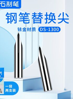 点石DS-1300钢笔专用细笔尖小学生替换时空舱专用钢笔尖0.38笔头
