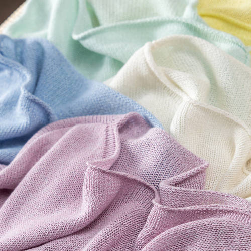 法柜琎口和纸慵懒微透长袖针织衫