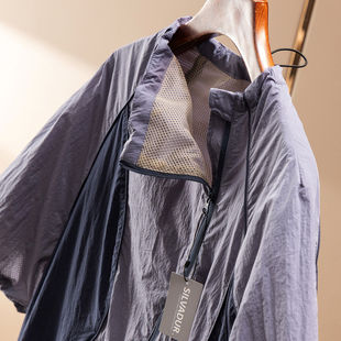 外套女33K5 H春上7号 撞色短袖 酷帅街头户外机能工装 特 法G设计