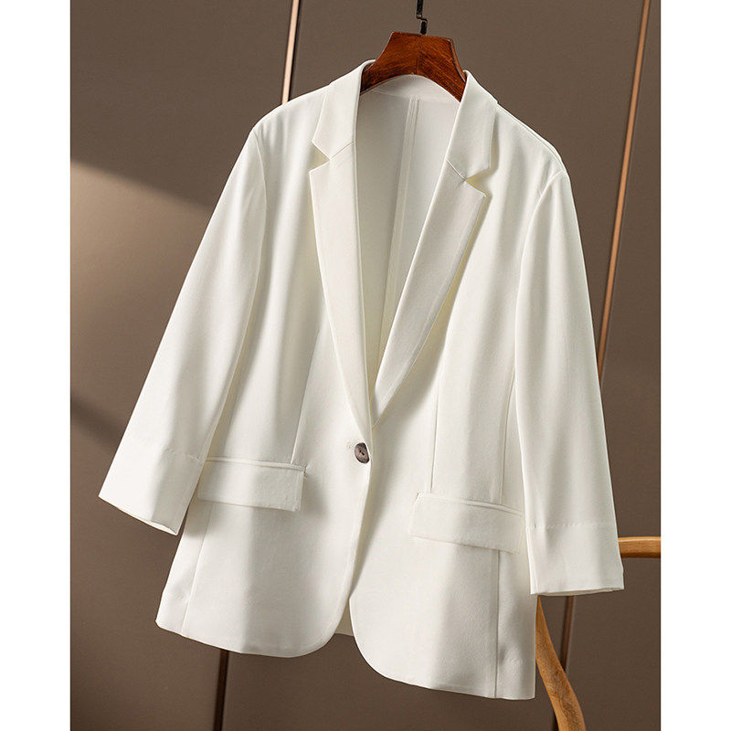 ￥389 秒！春天家 醋酸 干练知性 气质职场通勤西装外套女0Y56