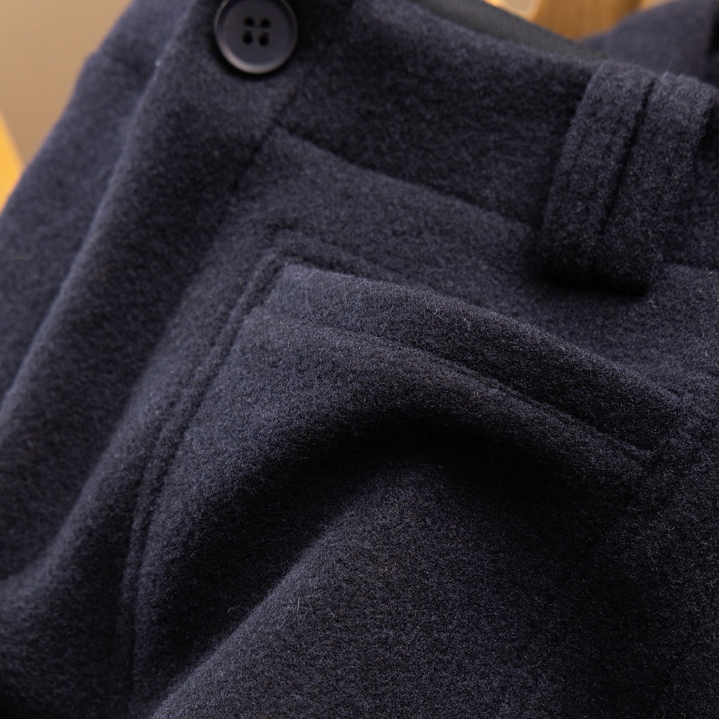 H春上7号 软呢才是冬日王炸 显瘦后中缝高腰立裁阔腿长裤D女7Y79