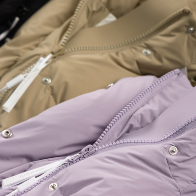 一件过冬法柜90白鹅绒连帽羽绒服