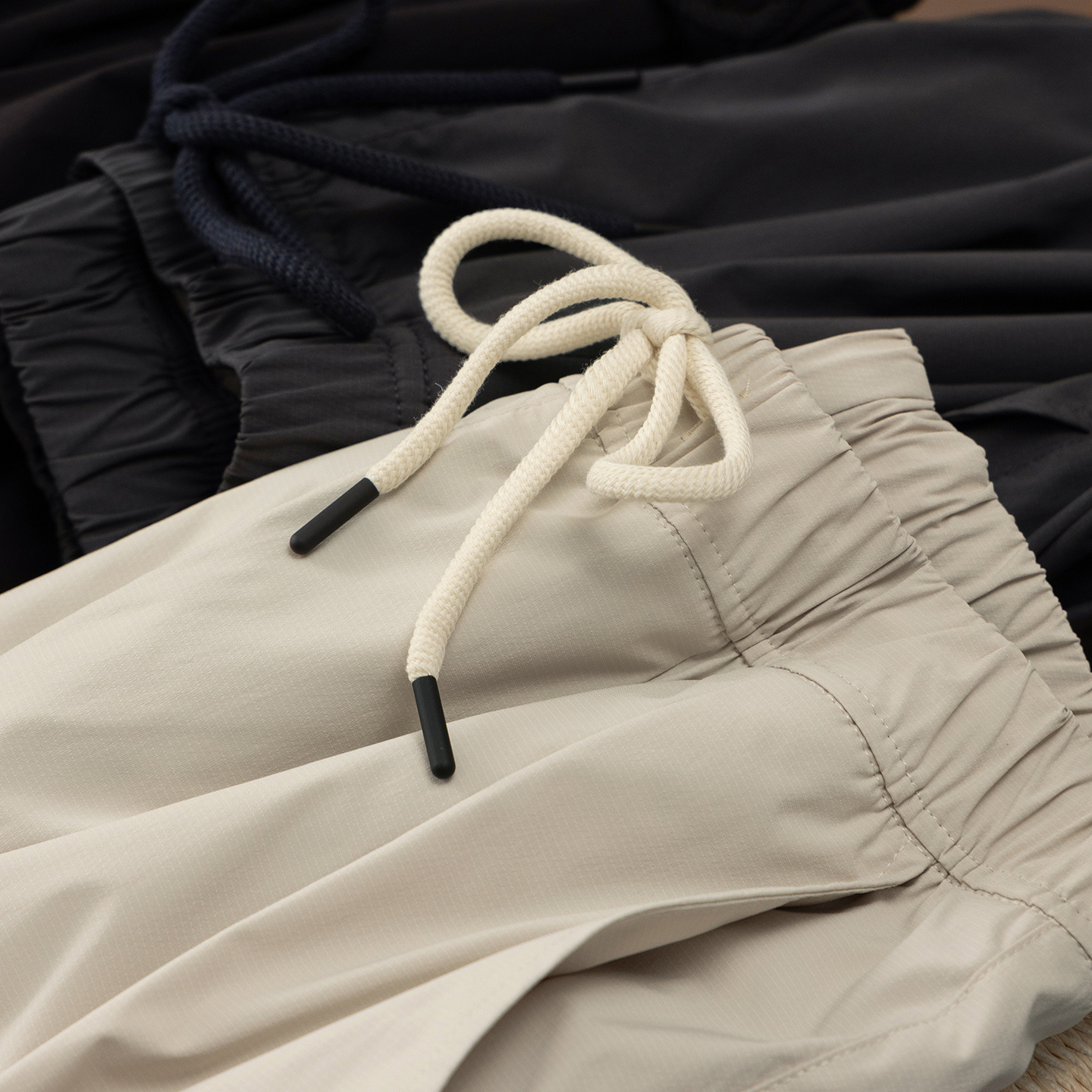 外贸D加绒冲锋阔腿直筒/束脚裤