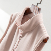 H春上7号 口碑福利 外贸加绒加厚摇粒绒立领马甲外套Vest女33F6