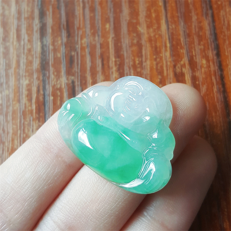 天然缅甸a级翡翠冰种翡翠佛公