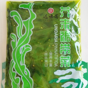 大连即食裙带菜梗粗丝酸甜脆嫩海藻沙拉海白菜低脂开胃下饭菜400g