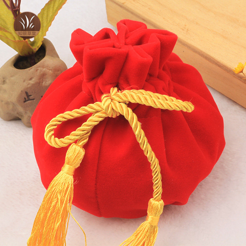 圆滚滚红色 包装袋 首饰袋 绒布袋 圣诞节苹果袋子 礼品 定制logo,饰品/流行首饰/时尚饰品新,首饰袋,淘宝优惠券,粉丝福利购,淘宝优惠卷