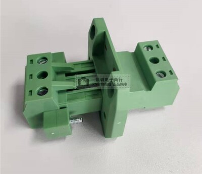 KF2EDGSRKW-7.62插拔式穿墙端子30A免焊对接插头公母对插 2EDGSKM