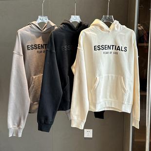 卫衣 ESSENTIALS字母KIDS儿童FOG大童休闲连帽衫 年终清仓