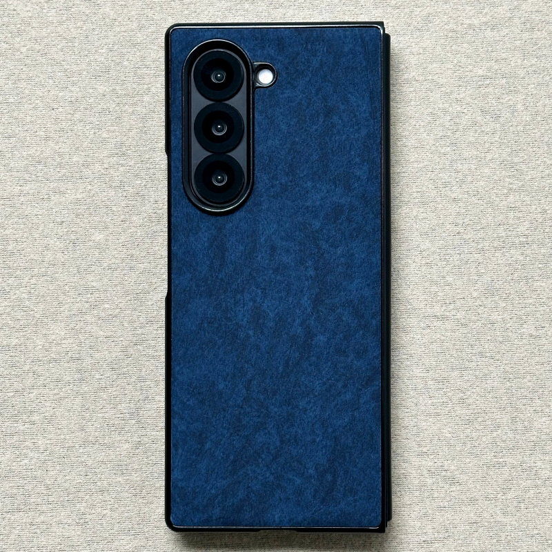 适用于三星Zfold7手机壳蜡纸纹Zfold6保护套防摔Zfold5简约Magsafe磁吸折叠壳个性创意高级感潮男女新款