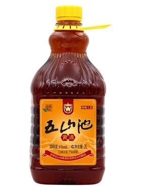 五山池黄米酒桶装2L传统黄酒