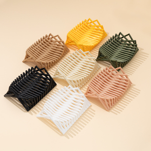 红点设计获奖 现代INS简约轻奢创意艺术桌面茶几果盘变形折叠果篮