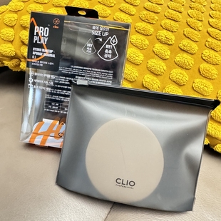 韩国CLIO珂莱欧三角化妆海绵粉扑6枚装 现 服帖干湿两用洪真英推荐