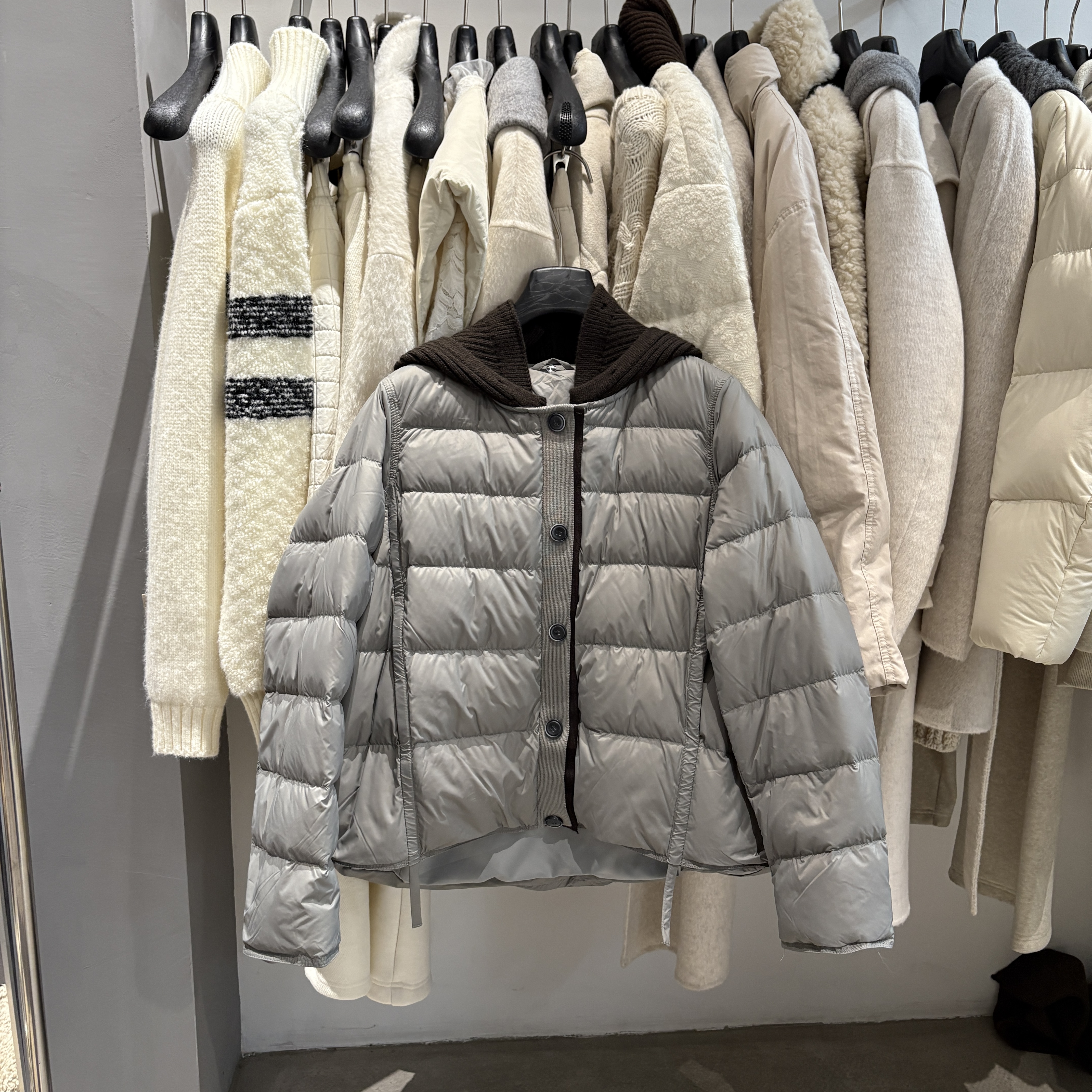 韩国东大门时尚百搭连帽羽绒服