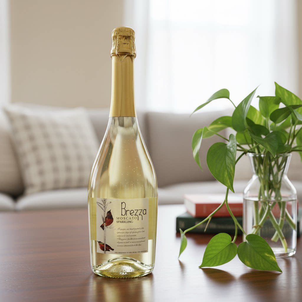 冰荔枝蜜桃香 西班牙繁花天鹅湖莫斯卡托甜白起泡葡萄酒 微泡7度