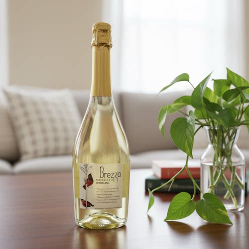 西班牙繁花天鹅湖甜白起泡酒