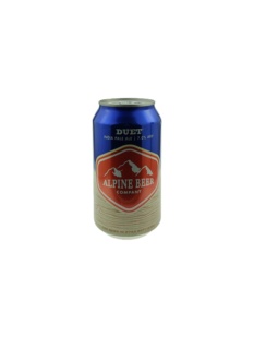 美国进口Alpine beer高山无尽浑浊尼尔森二重唱IPA精酿啤酒355ml