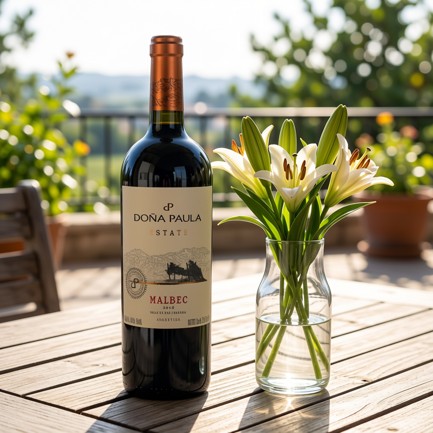 阿根廷进口 2019堡莱夫人IGP马尔贝克干红葡萄酒DONA PAULA14%