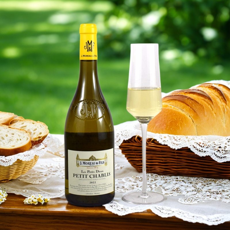 PETIT CHABLIS 法国勃垦第aoc吉莫尔父子夏布利干白葡萄酒2022
