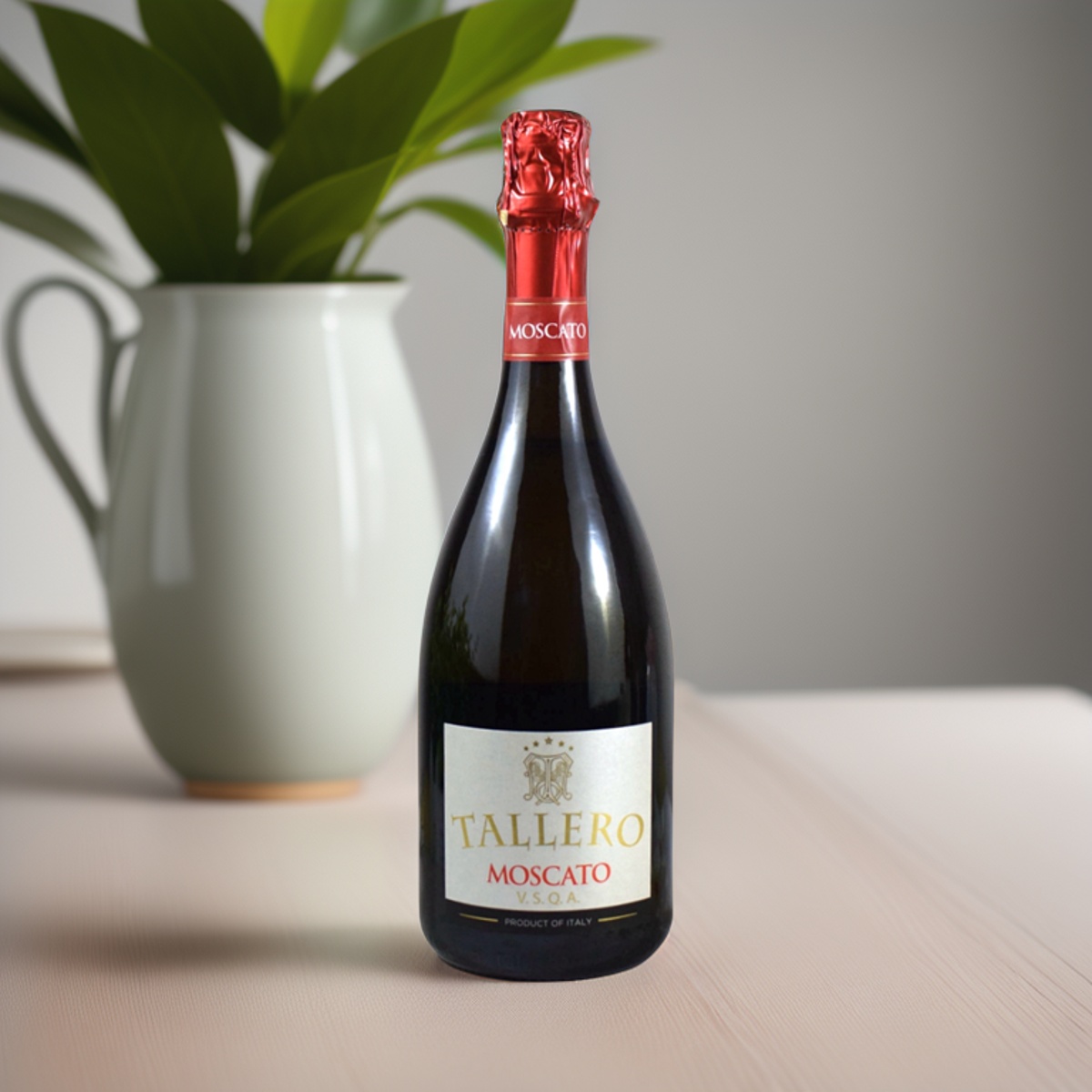 意大利进口泰勒莫斯卡托vsoa甜白起泡葡萄酒 6%vol女士小甜水微醺