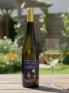 德国威廉二世雷司令晚秋半干白葡萄酒 普鲁士王室供酒12%vol