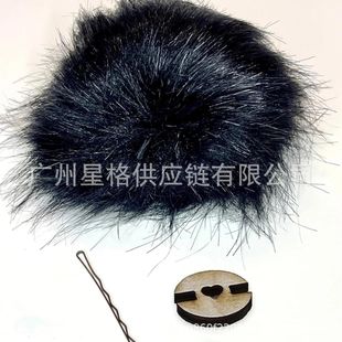 Wood Pom Poms for Hats Buttons木制针织帽子制作紧固件工具