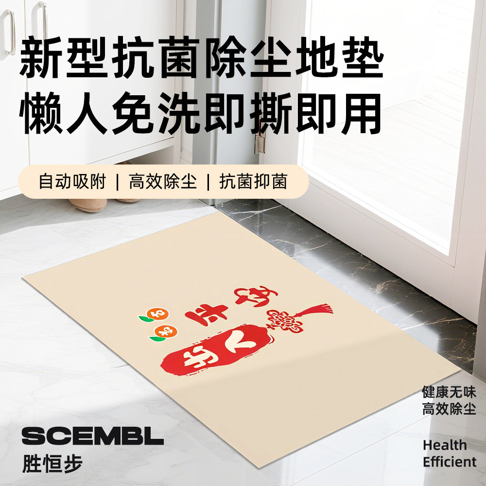 胜恒步入户门地垫进门口一次性粘入户地垫