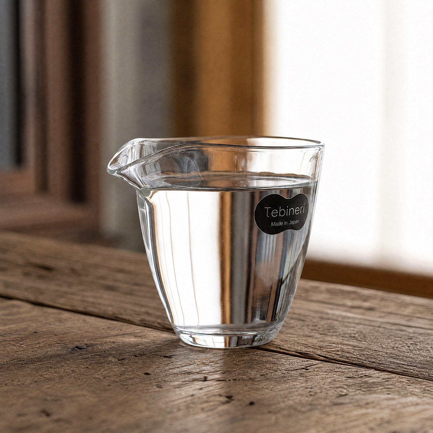 日本进口石冢硝子玻璃公道杯茶杯