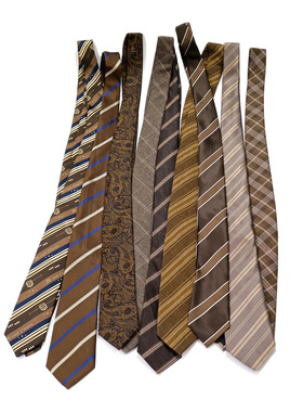 美拉德领带女手打男复古深棕暗花纹纯色卡其休闲百搭学生秋冬配饰