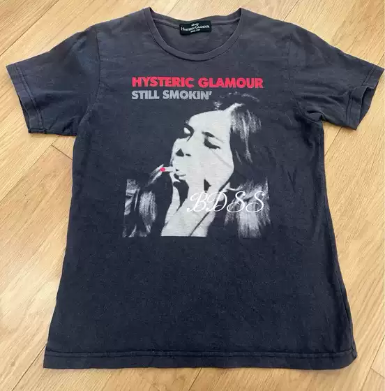 [Smoker Girl] Bdss Independent Hysteric Glamor Style Still Girl Short Sleeves