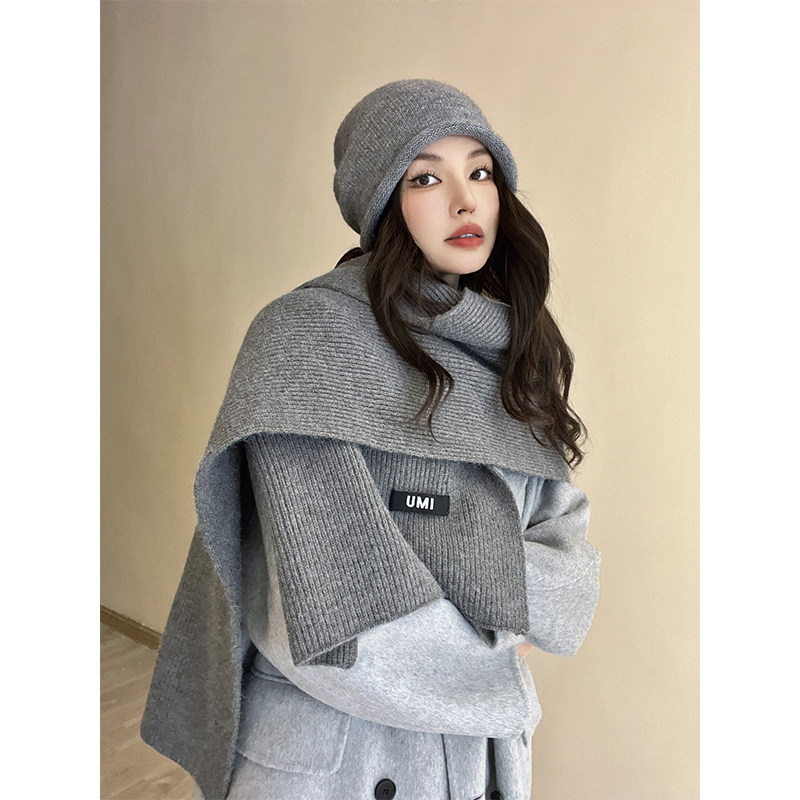 米米小姐法式加厚绵羊绒围巾女冬季百搭保暖披肩围脖2025年冬季,服饰配件/皮带/帽子/围巾,围巾/丝巾/披肩,淘宝优惠券,粉丝福利购,淘宝优惠卷