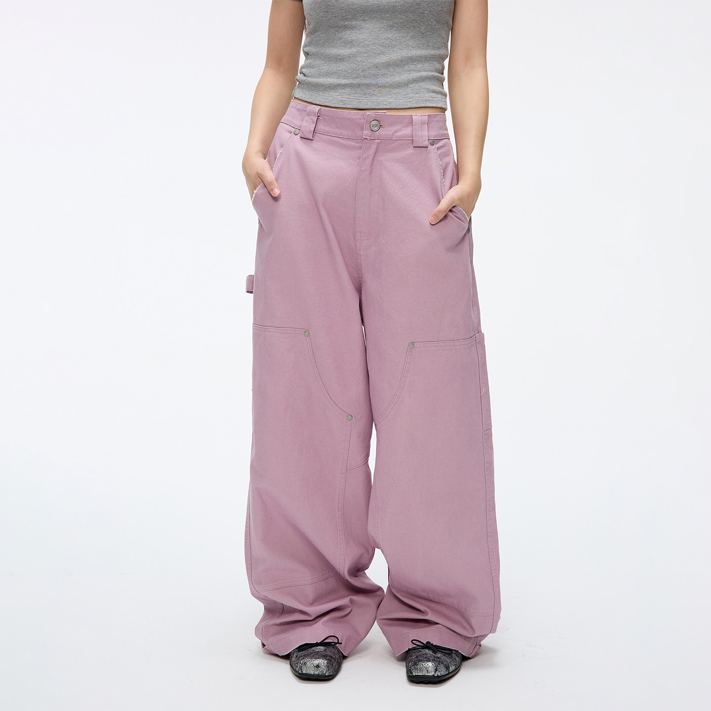 JUMPNEXT卡哈顿结构工装裤