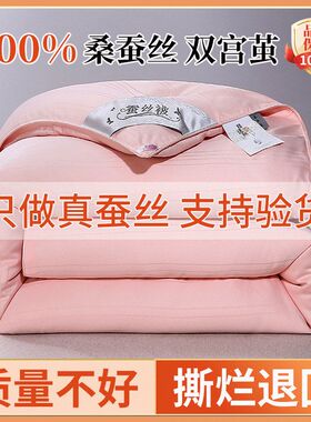桐乡蚕丝被100桑蚕丝春秋被夏凉被空调被学生被子被芯加厚棉冬被