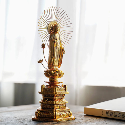 阿弥陀佛摆件书房保平安