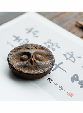 戒定慧进口南部铁器书房摆件