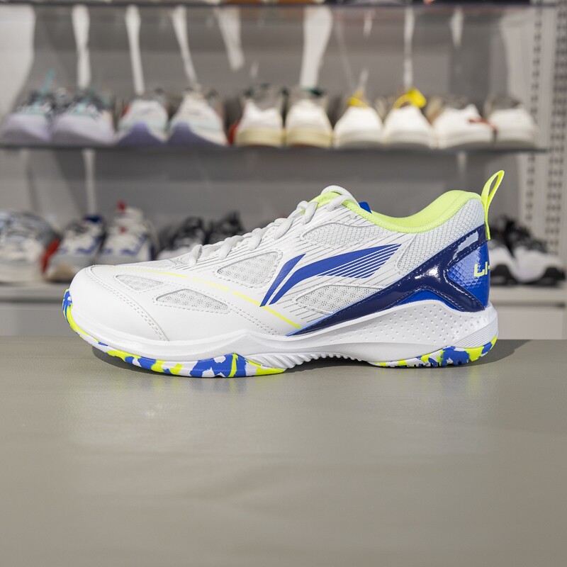 李宁羽毛球鞋2024新款疾风 LITE男女防滑耐磨减震训练鞋AYTU025