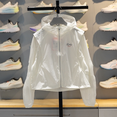 李宁运动风衣女士2026夏季新款开衫连帽清凉防晒宽松外套AFDW512